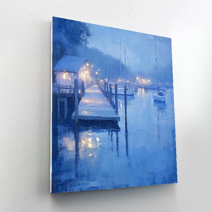 Whistler Inspired Dusk Wharf Numbered painting kits