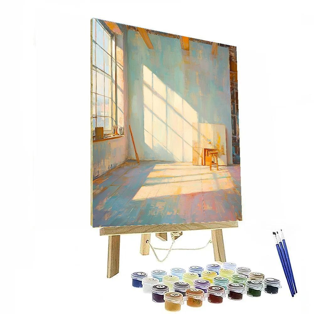 Edgar Degas Inspired Quiet Studio Light Painting by numbers kit