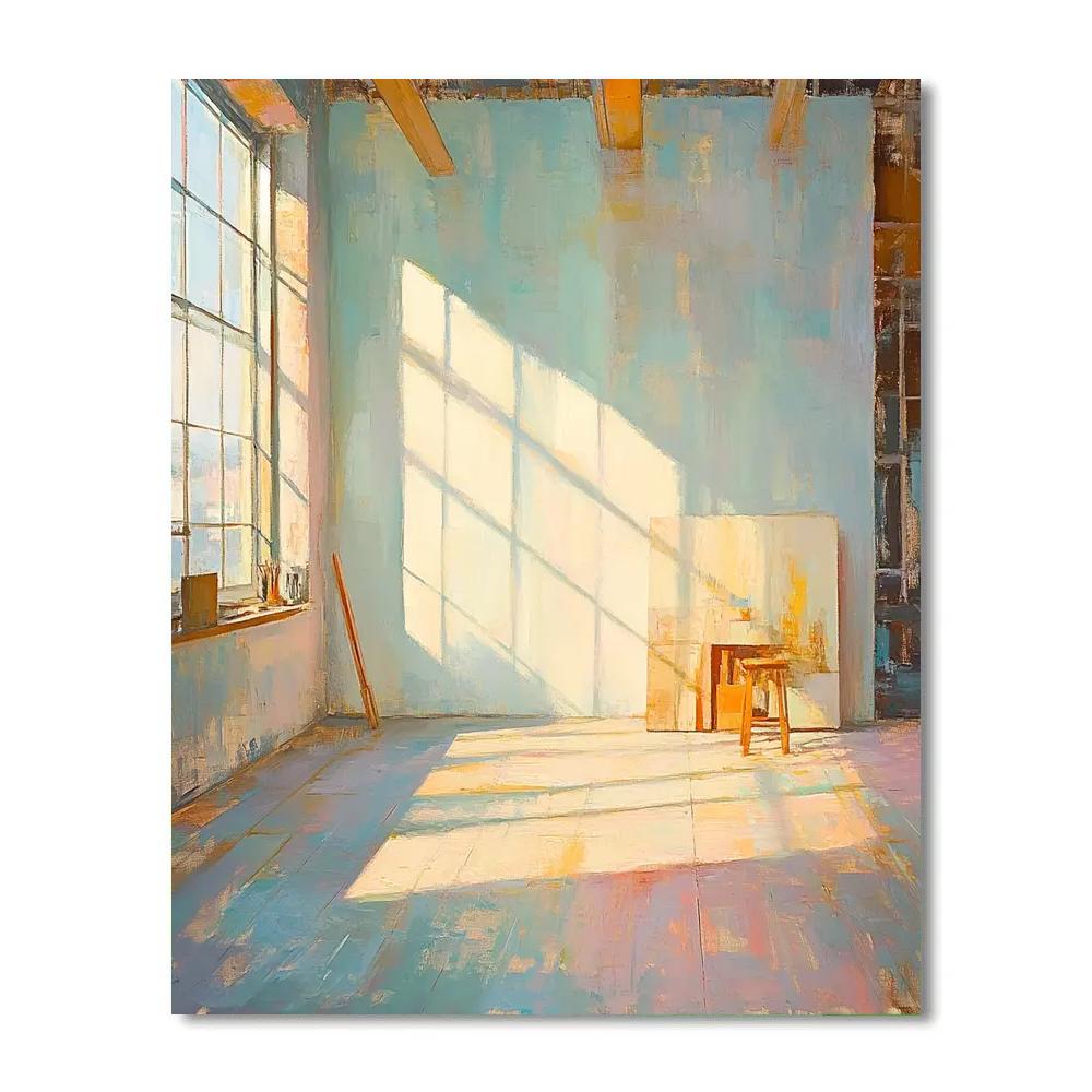 Edgar Degas Inspired Quiet Studio Light Painting by numbers kit