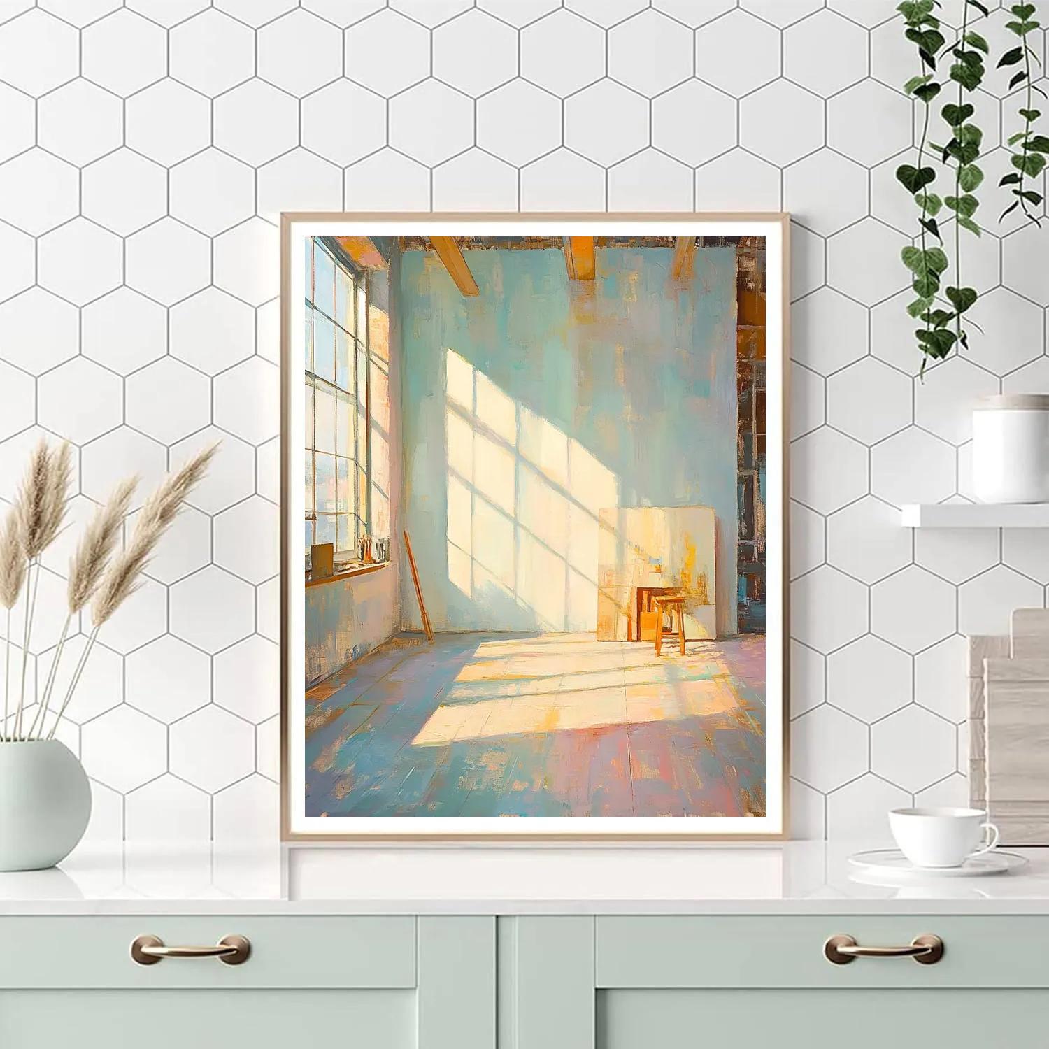 Edgar Degas Inspired Quiet Studio Light Painting by numbers kit