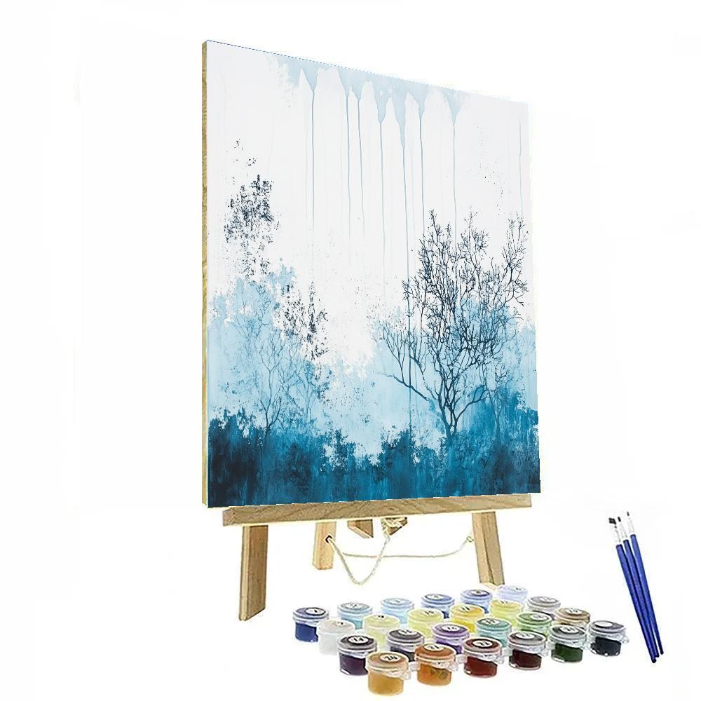Pollock Inspired Reef Motion paint by number