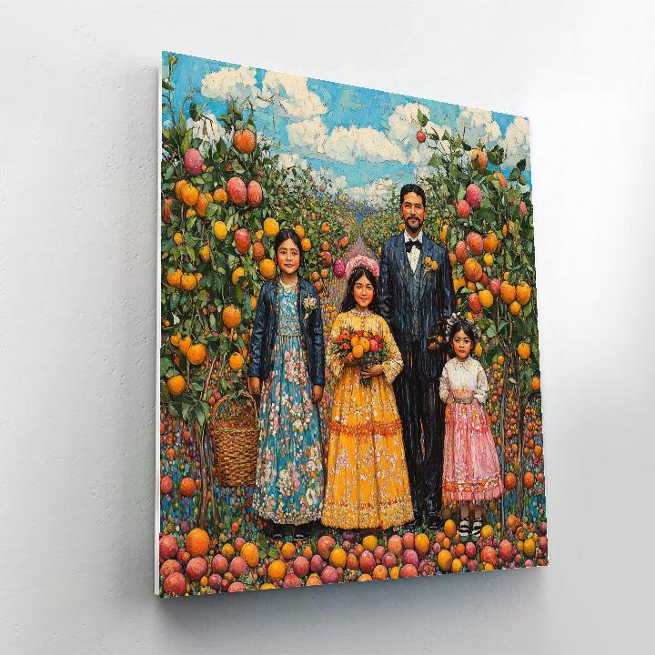Kahlo Inspired Harvest Portrait Paint by numbers kits