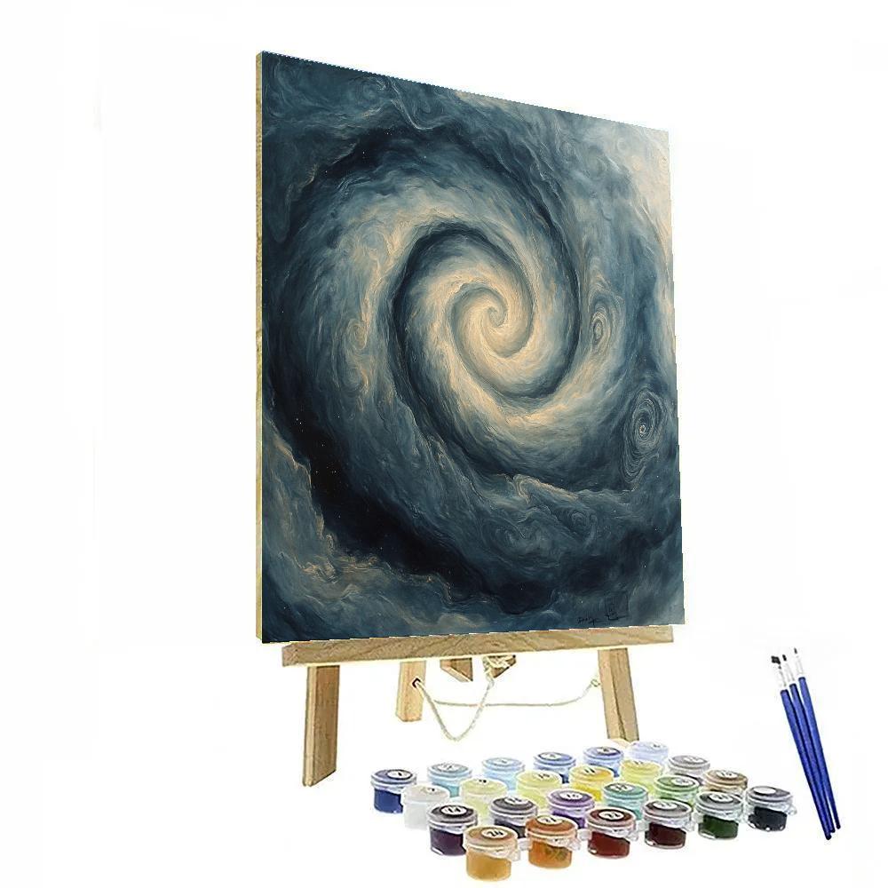 Michelangelo Inspired Celestial Vortex Paint by numbers art