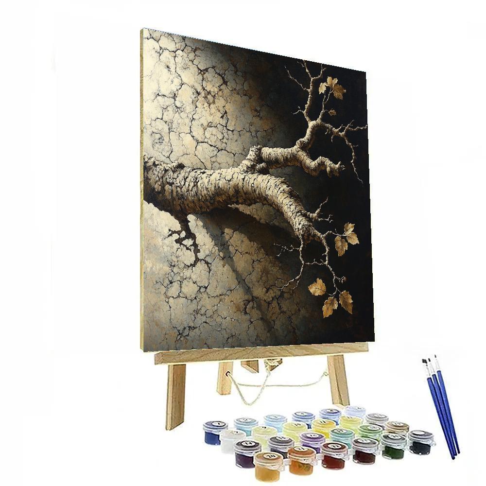 Caravaggio Inspired Moonlit Oak Branch Paint by numbers kits