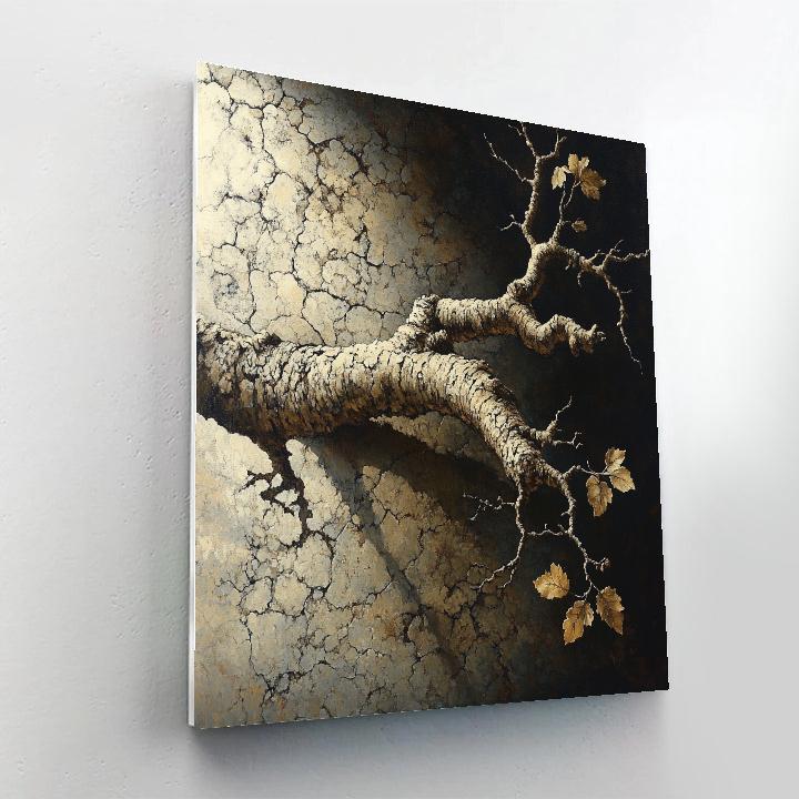Caravaggio Inspired Moonlit Oak Branch Paint by numbers kits