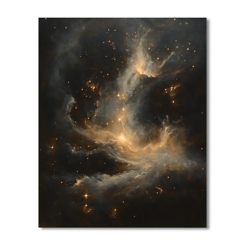 Caravaggio Inspired Nebula Core painting number kit
