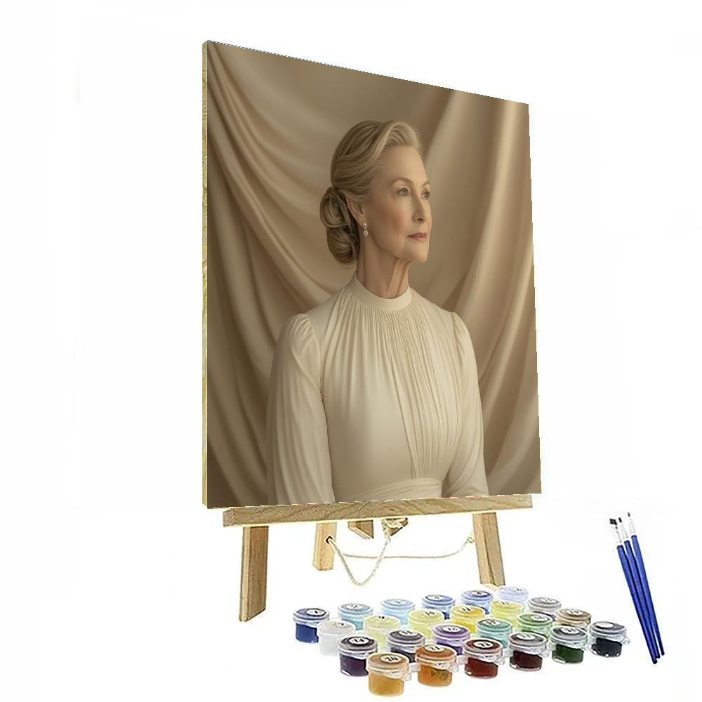 Meryl Streep The Chameleon’s Artistry paint by numbers
