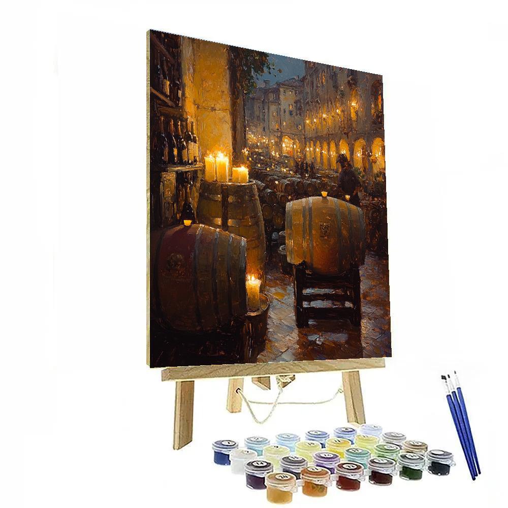 Rembrandt Inspired Wine Merchant Painting by numbers kit