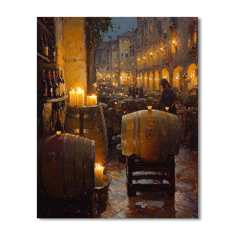 Rembrandt Inspired Wine Merchant Painting by numbers kit