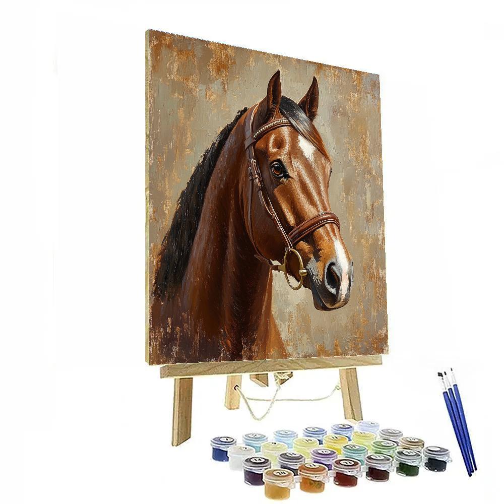 Van Dyck Inspired Courtly Stallion paint by color
