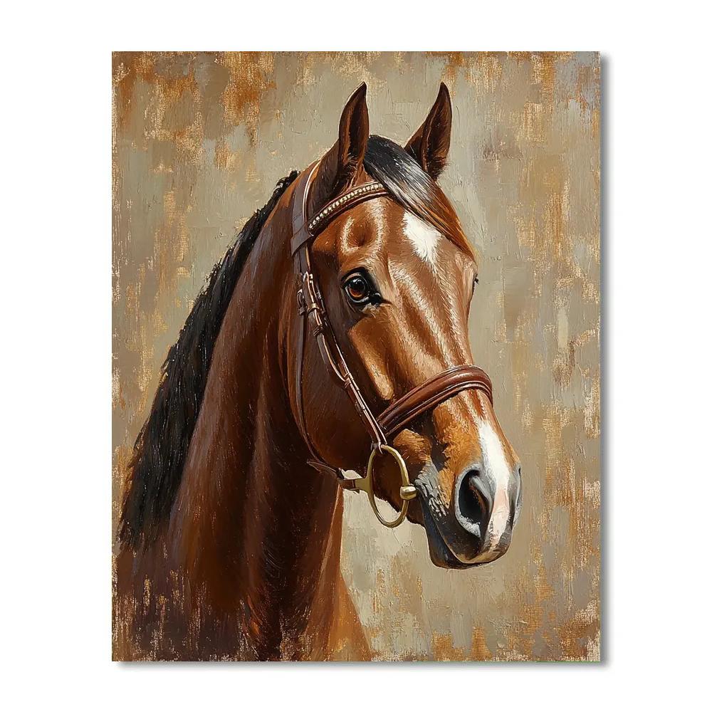 Van Dyck Inspired Courtly Stallion paint by color