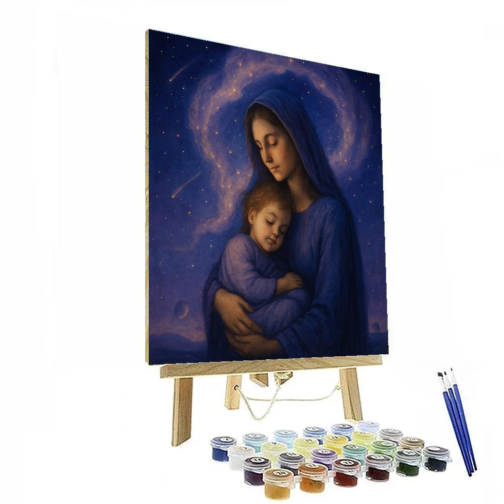 Nebula Lullaby Numbered painting kits