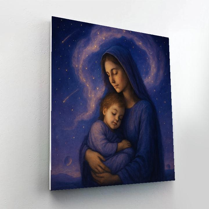 Nebula Lullaby Numbered painting kits