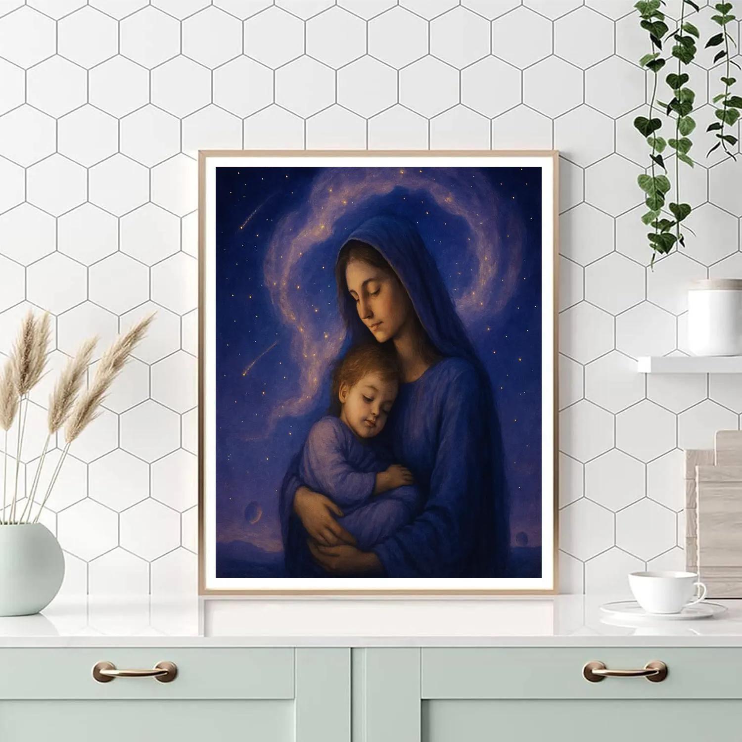 Nebula Lullaby Numbered painting kits