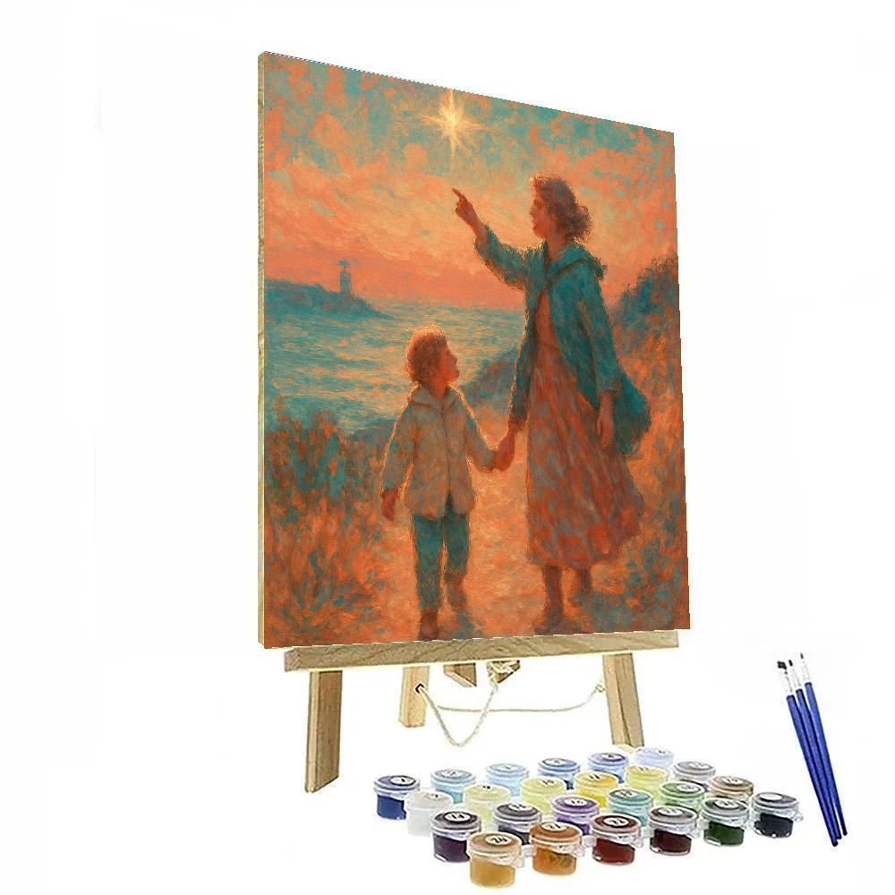 Guiding Starwalk DIY paint by numbers