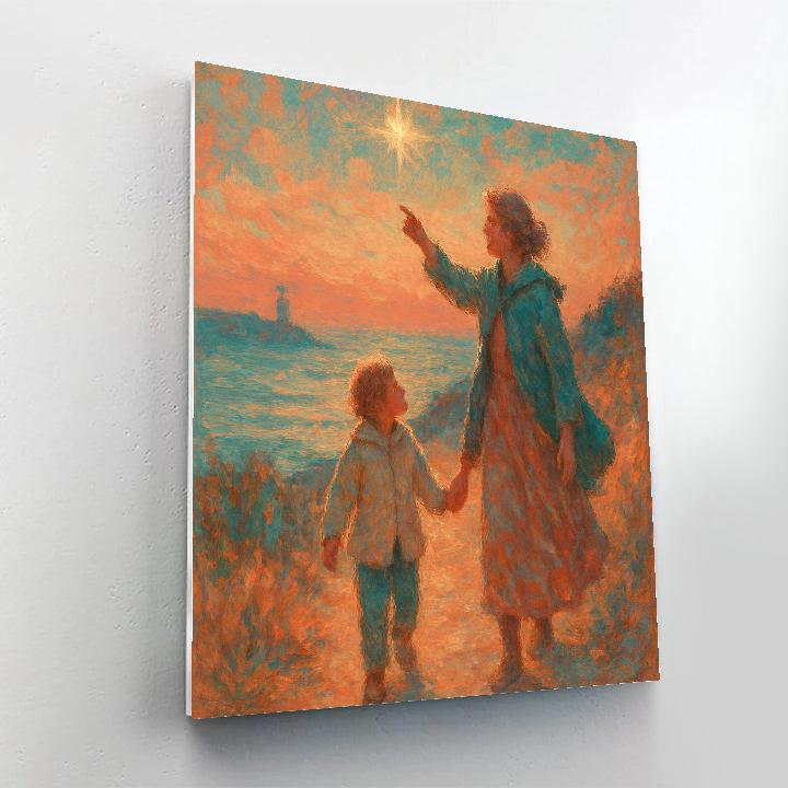 Guiding Starwalk DIY paint by numbers