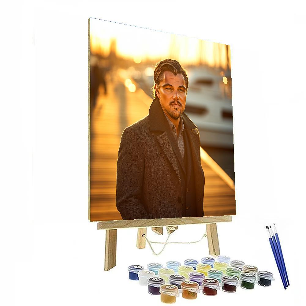 Leonardo DiCaprio: Tides Of The Relentless Dreamer paint by numbers
