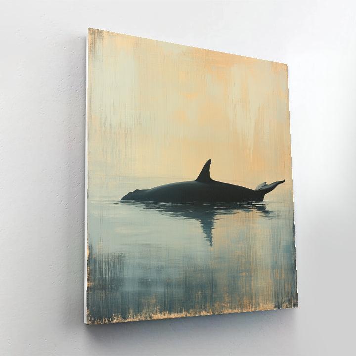 Leonardo Da Vinci Inspired Oceanic Whale Study Painting by numbers kit