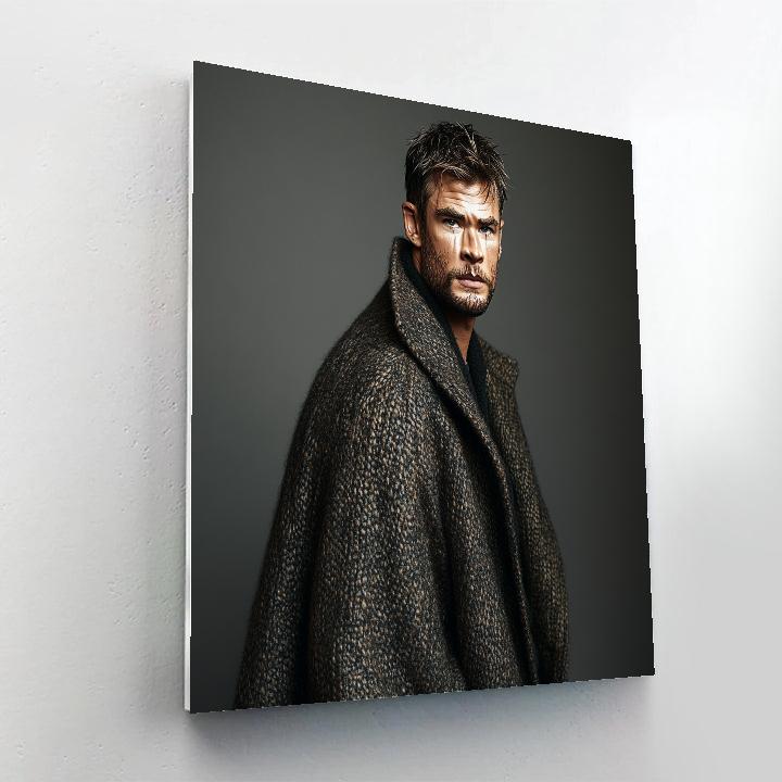 Chris Hemsworth: Hammering Dawn Of The Storm Walker Painting by numbers kit