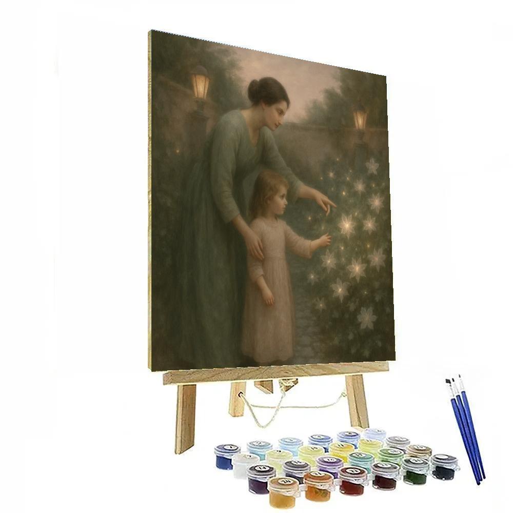 Constellation Garden Walk painting number kit