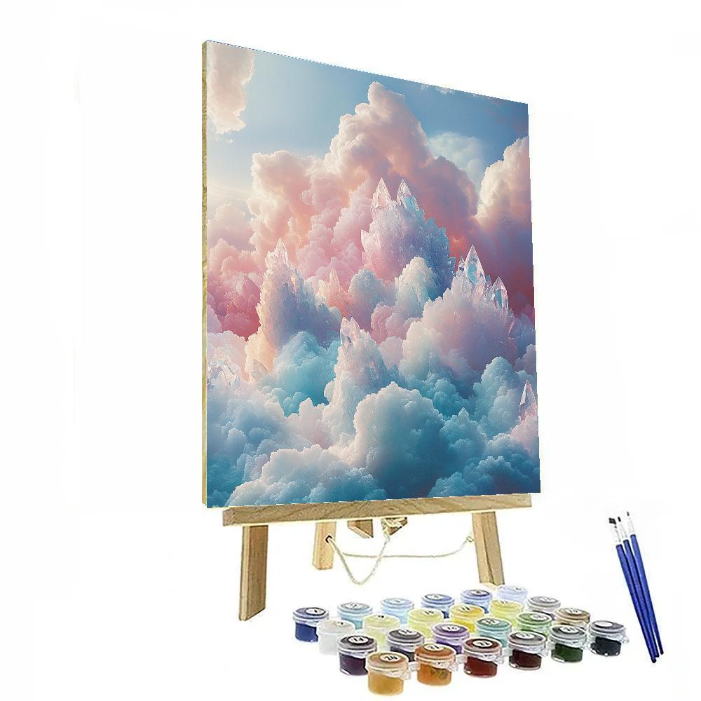 Michelangelo Inspired Quartz Clouds painting number kit