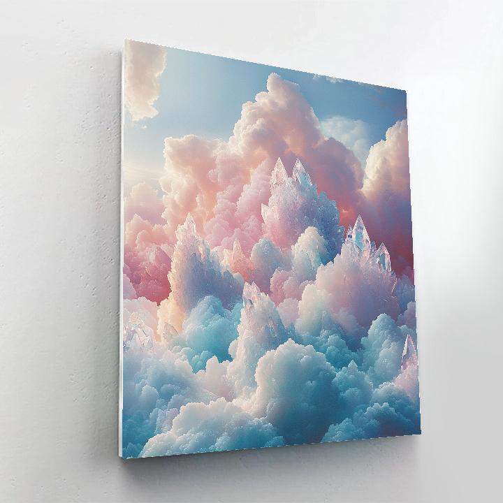 Michelangelo Inspired Quartz Clouds painting number kit