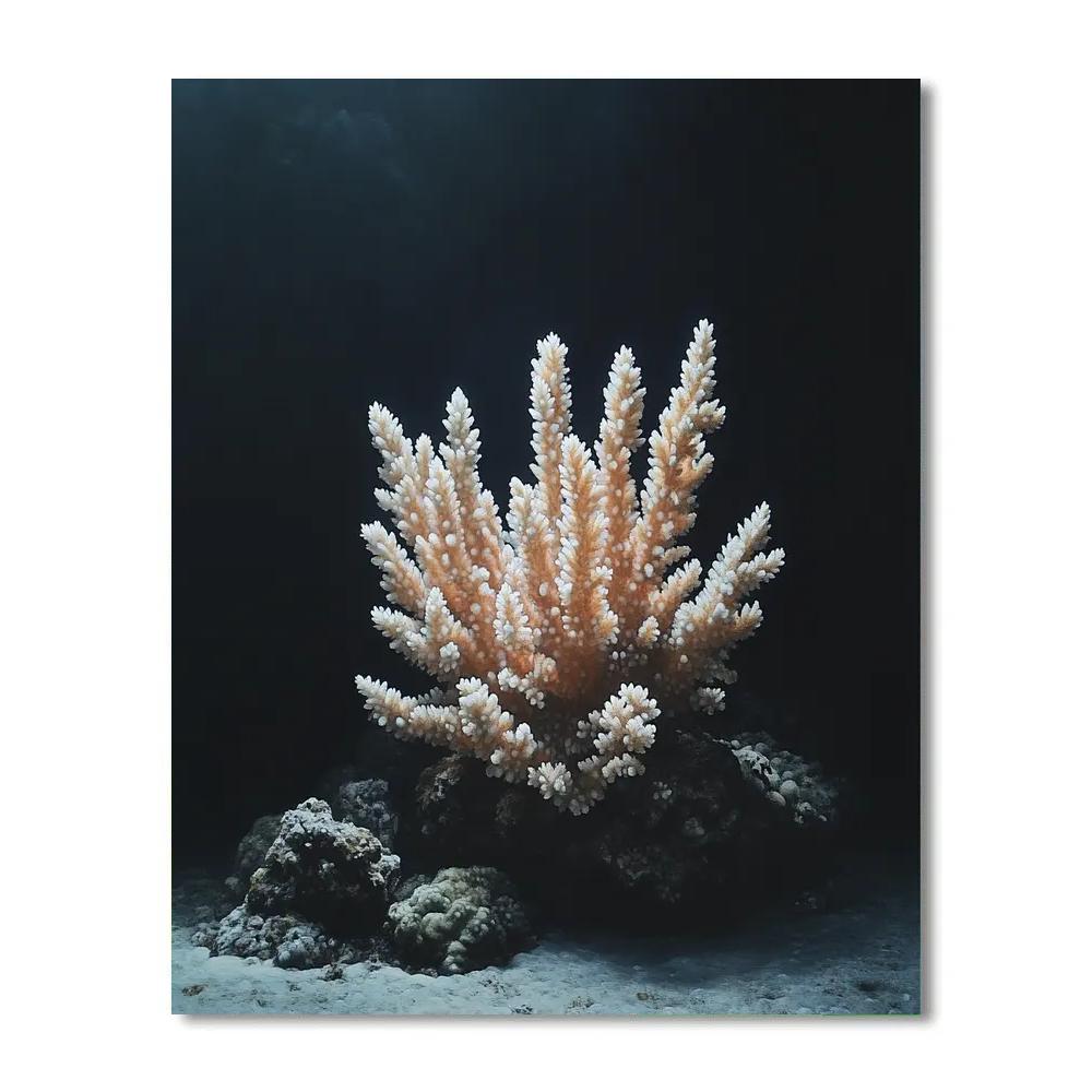 Caravaggio Inspired Oceanic Coral Drama Painting by numbers kit