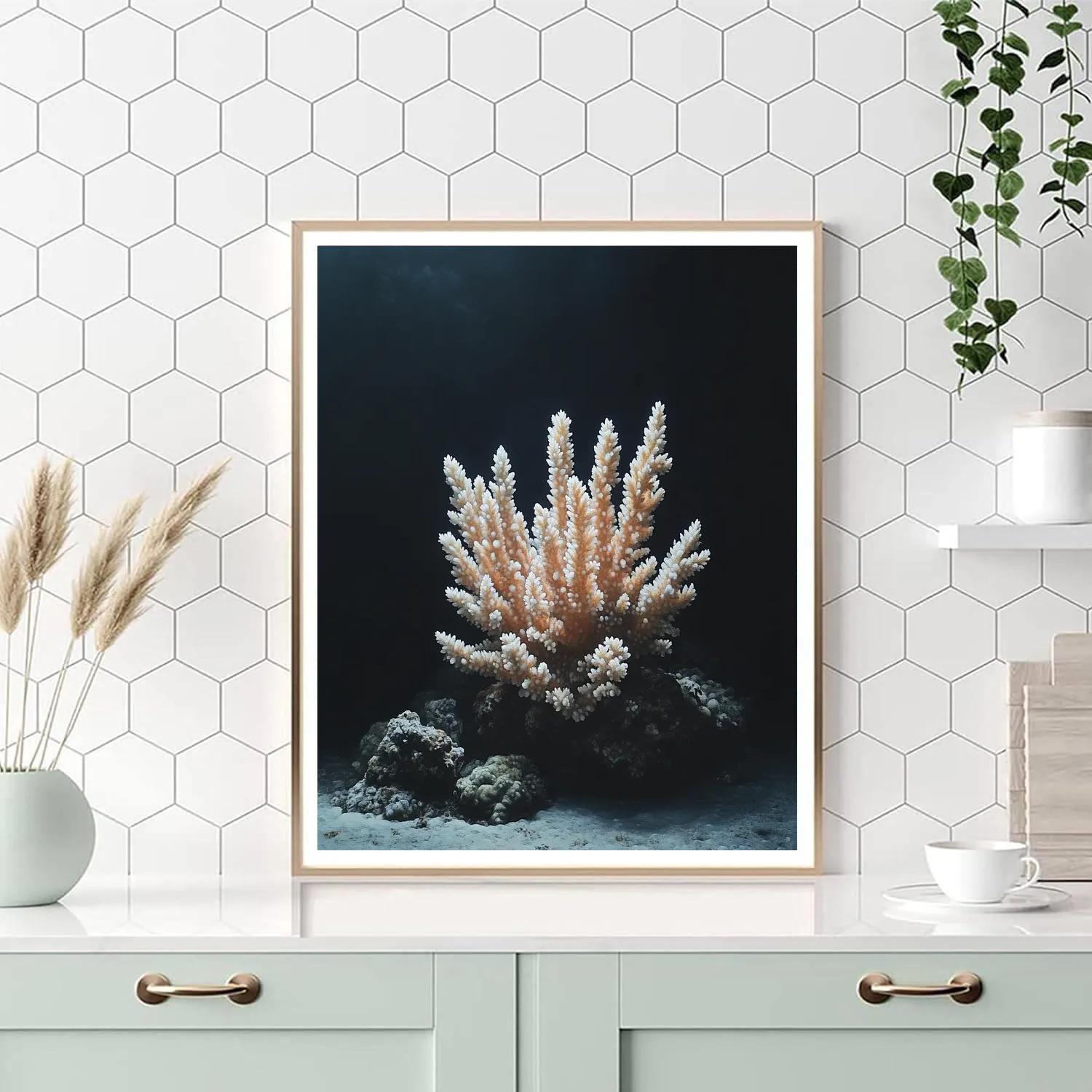 Caravaggio Inspired Oceanic Coral Drama Painting by numbers kit