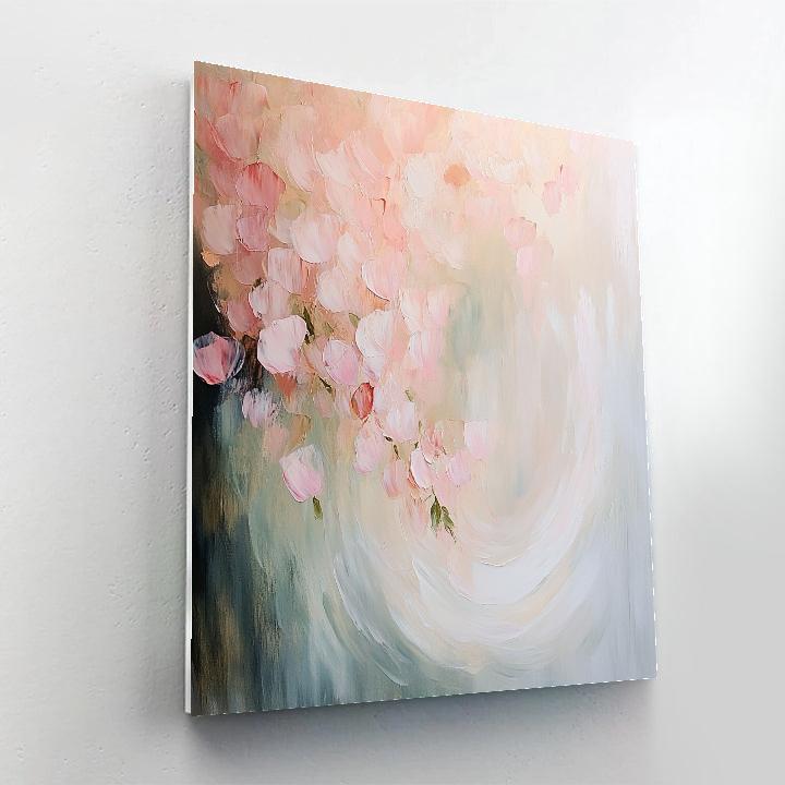 Edgar Degas Inspired Ballet Of Falling Petals Number painting