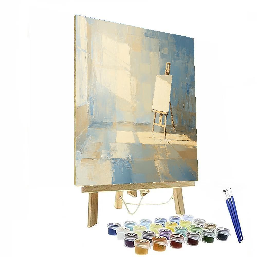 Edgar Degas Inspired Early Morning Atelier Light Numbered painting kits