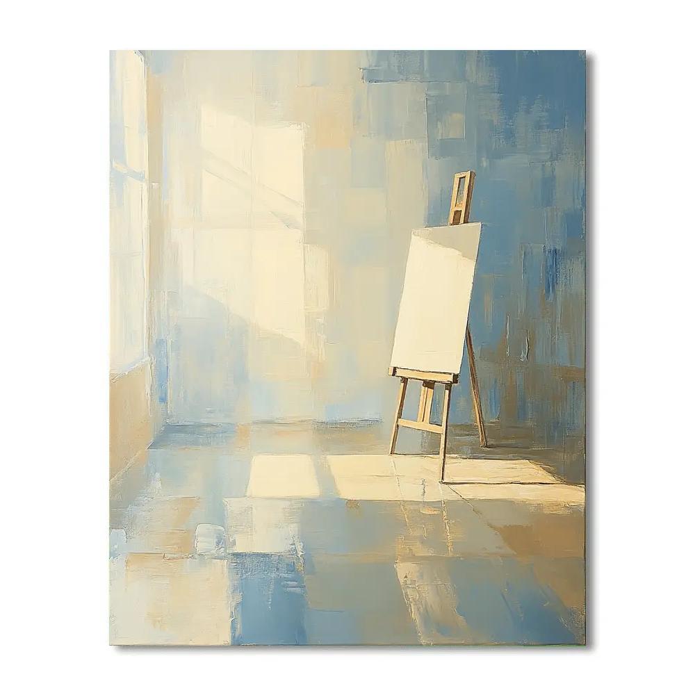 Edgar Degas Inspired Early Morning Atelier Light Numbered painting kits