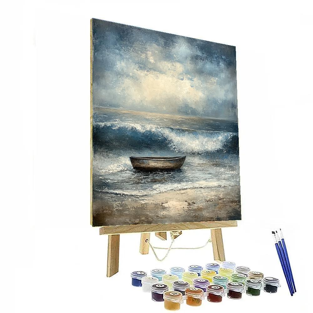 Winslow Homer Inspired Storm Landing Numbered painting kits