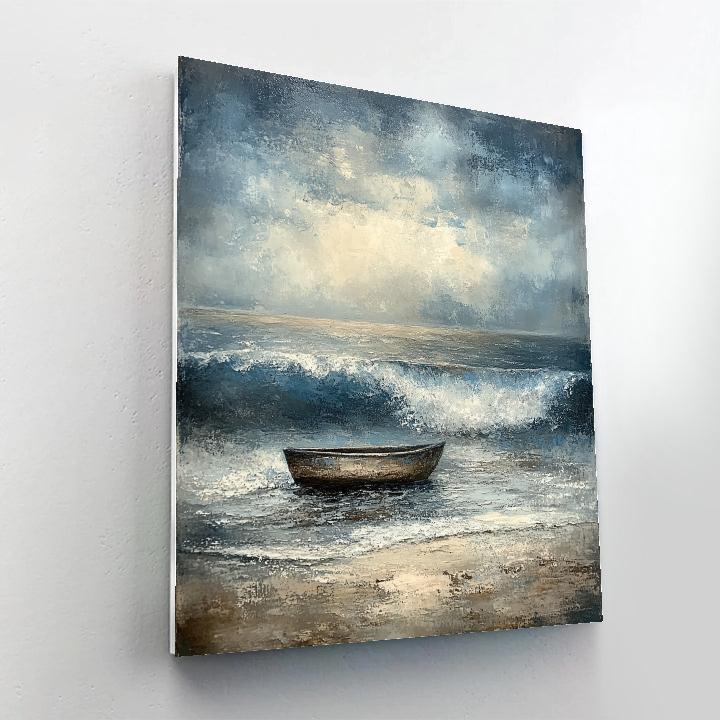Winslow Homer Inspired Storm Landing Numbered painting kits