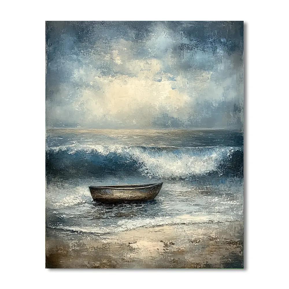Winslow Homer Inspired Storm Landing Numbered painting kits