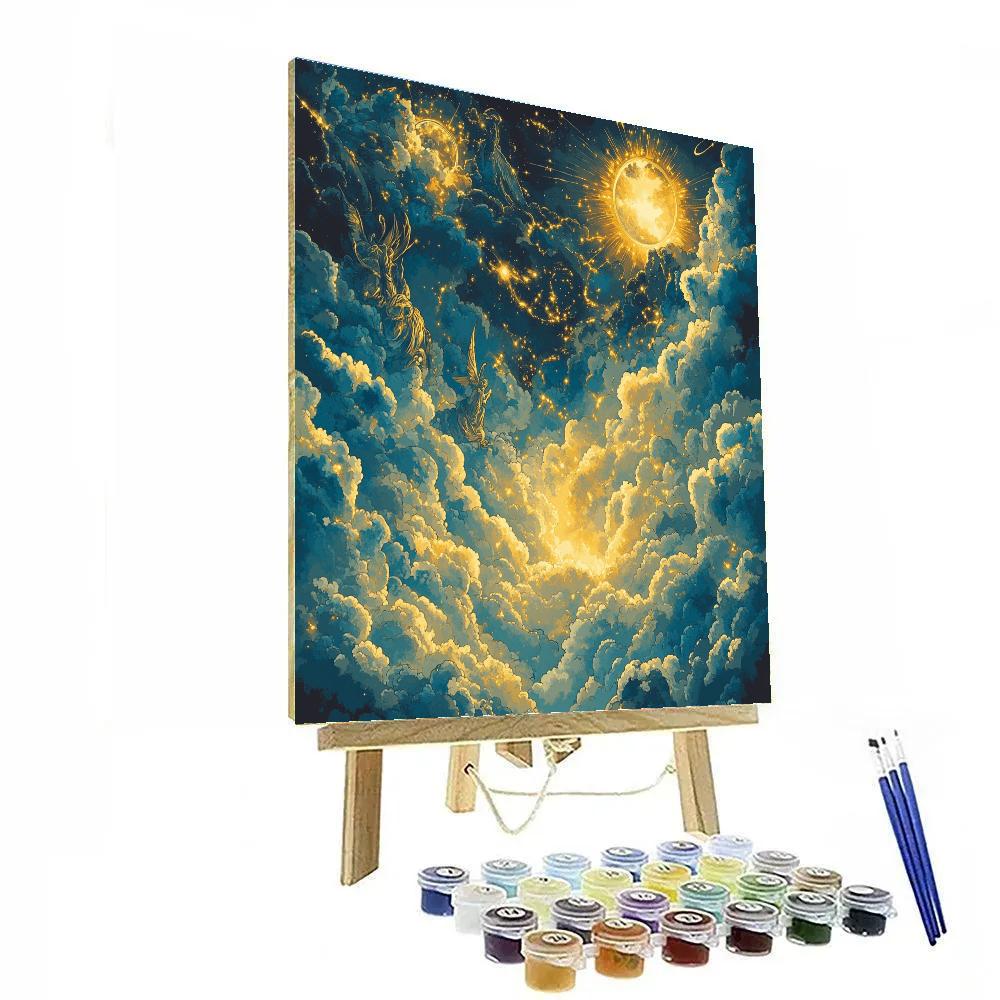 William Blake Inspired Allegorical Vision Paint by numbers kits