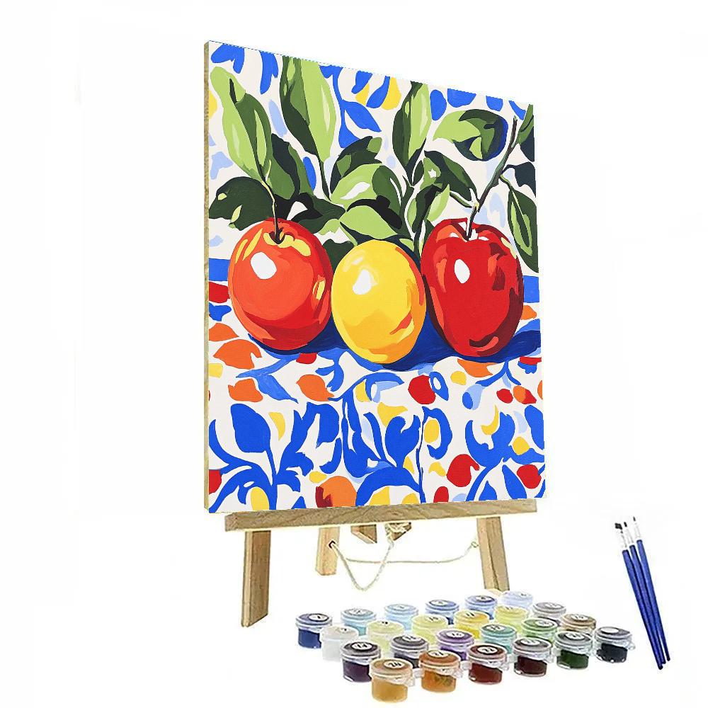 Henri Matisse Inspired Fruit Still Life Paint by numbers kits