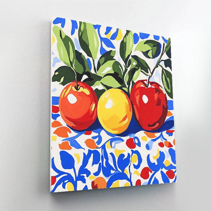 Henri Matisse Inspired Fruit Still Life Paint by numbers kits