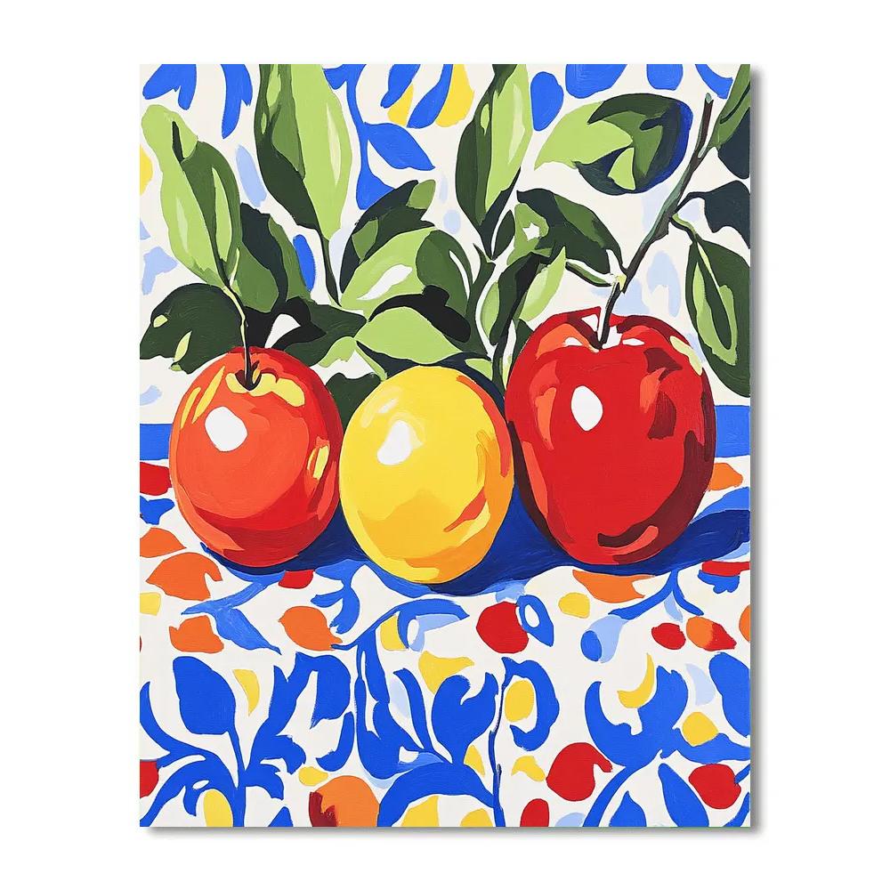 Henri Matisse Inspired Fruit Still Life Paint by numbers kits