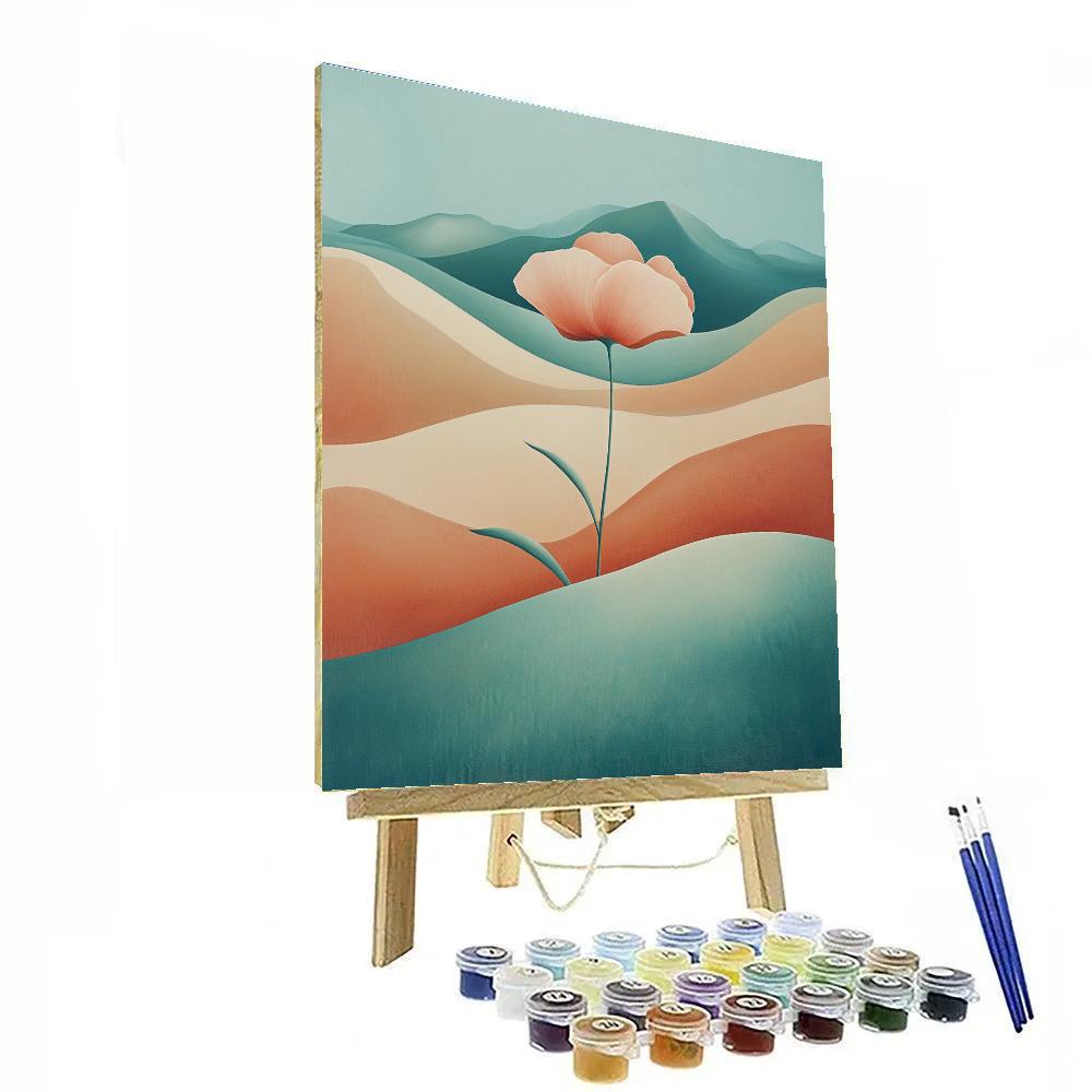 Georgia OKeeffe Inspired Desert Dune Numbered painting kits