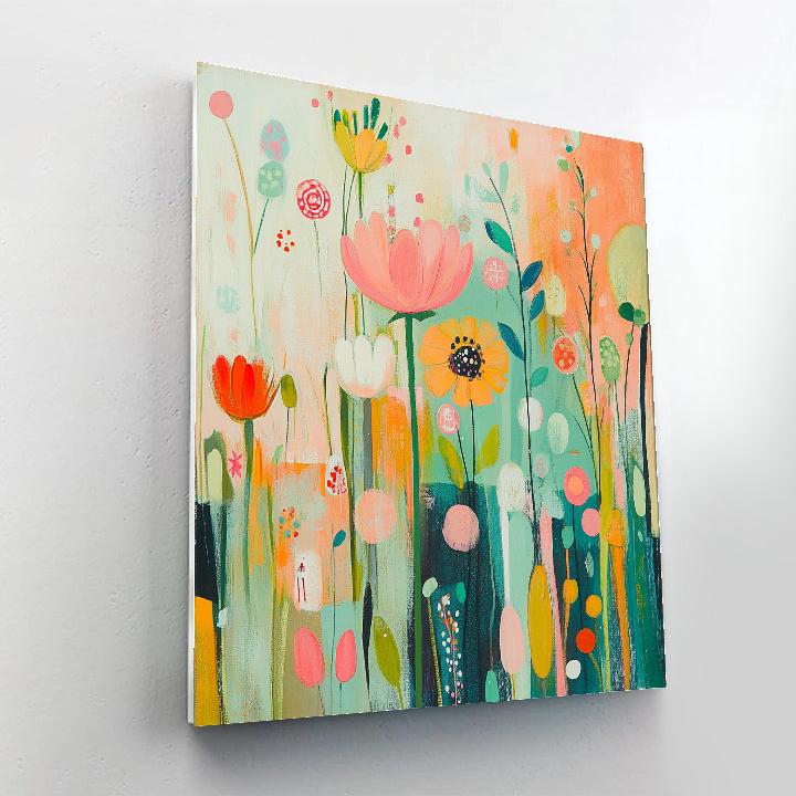 Paul Klee Inspired Dream Garden Paint by numbers art