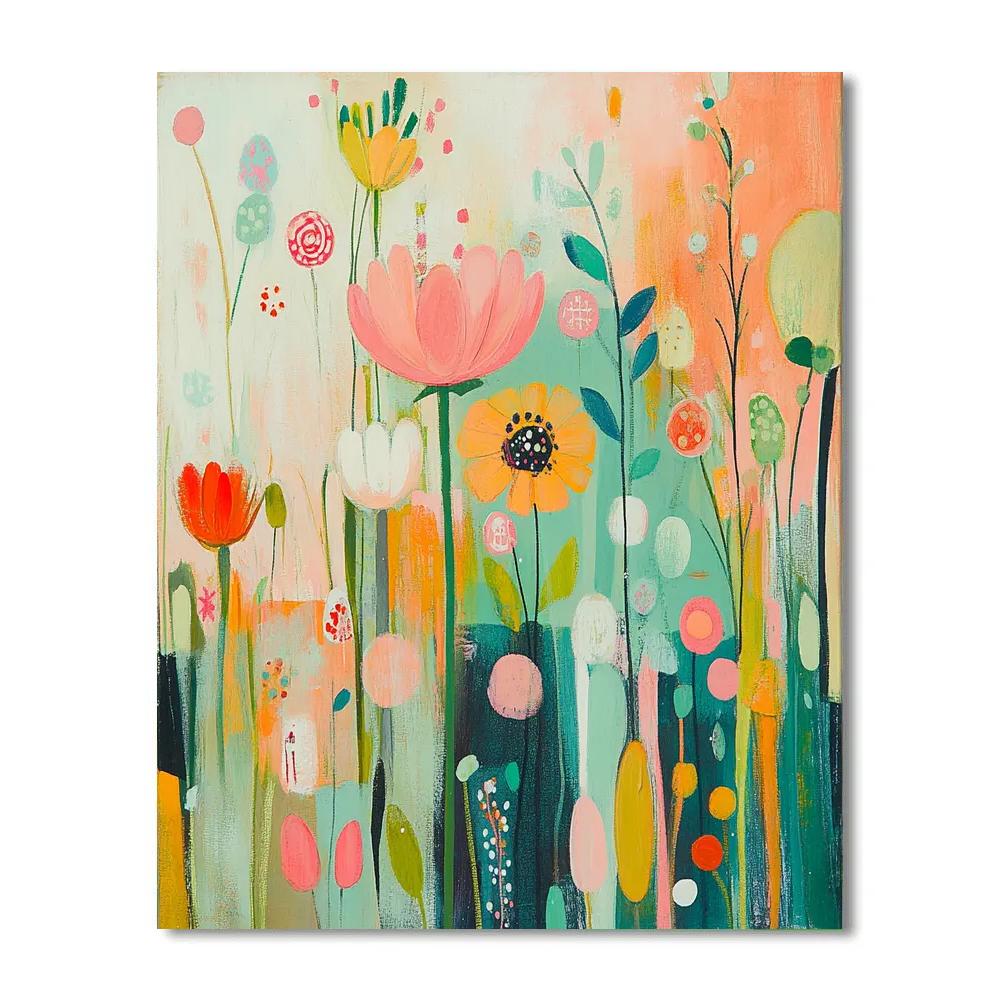 Paul Klee Inspired Dream Garden Paint by numbers art