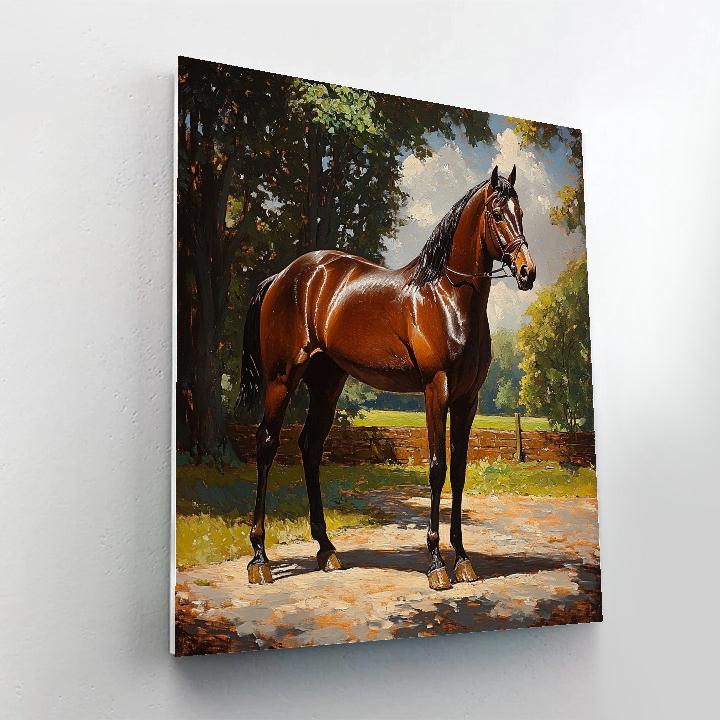 Diego Velázquez Inspired Horseman Paint by numbers kits