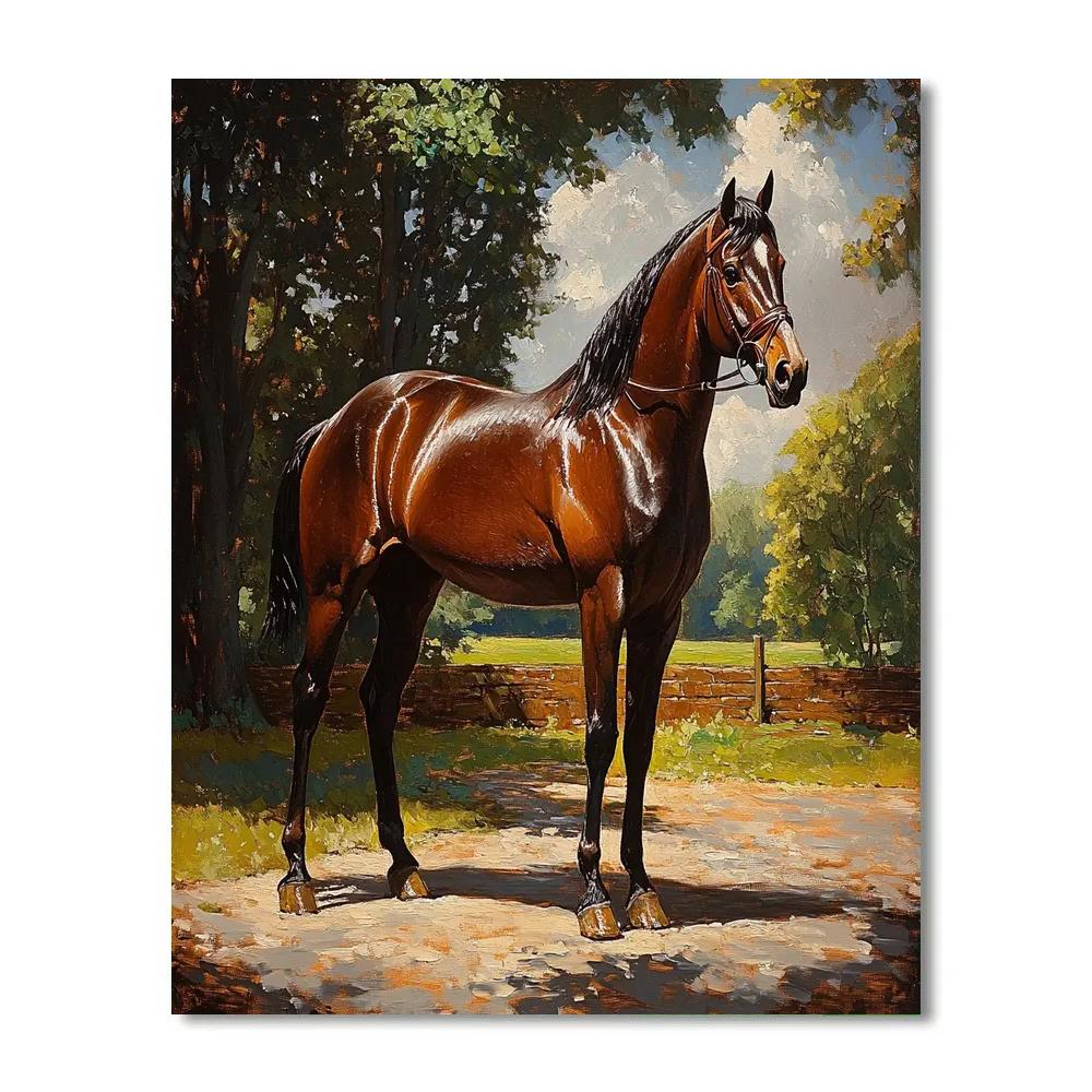 Diego Velázquez Inspired Horseman Paint by numbers kits