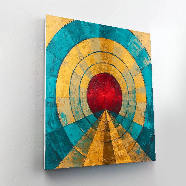 Wassily Kandinsky Inspired Cosmic Dance Paint by numbers kits