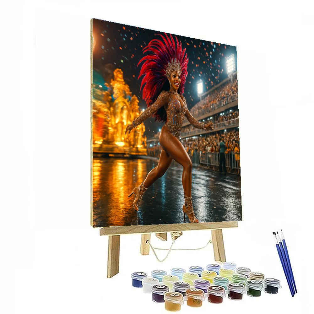 Rio Carnival Samba Lead DIY paint by numbers