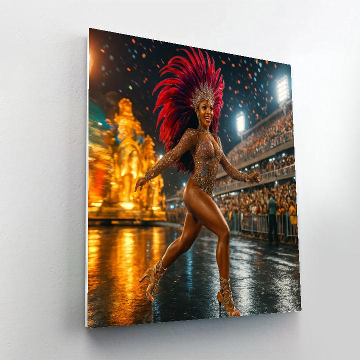 Rio Carnival Samba Lead DIY paint by numbers