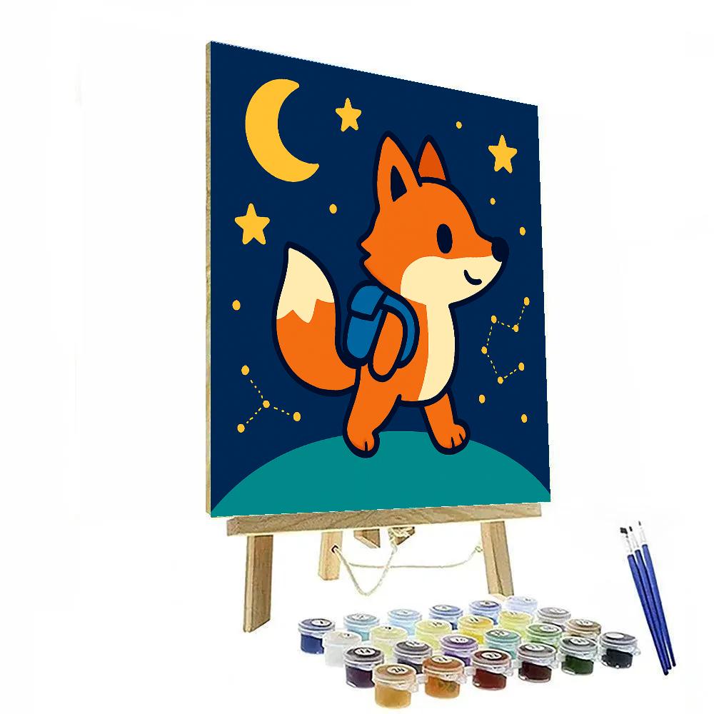 Starlight Fox Explorer Painting by numbers kit