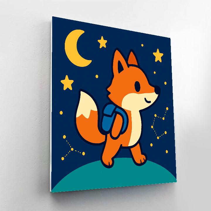 Starlight Fox Explorer Painting by numbers kit