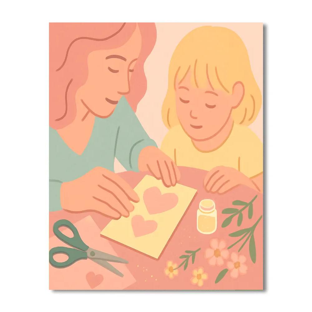 Handmade Card Workshop Paint by numbers kits