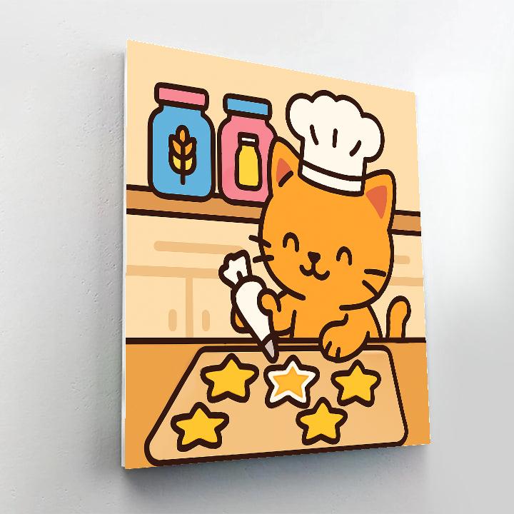 Comet Kitten Bakery paint by color